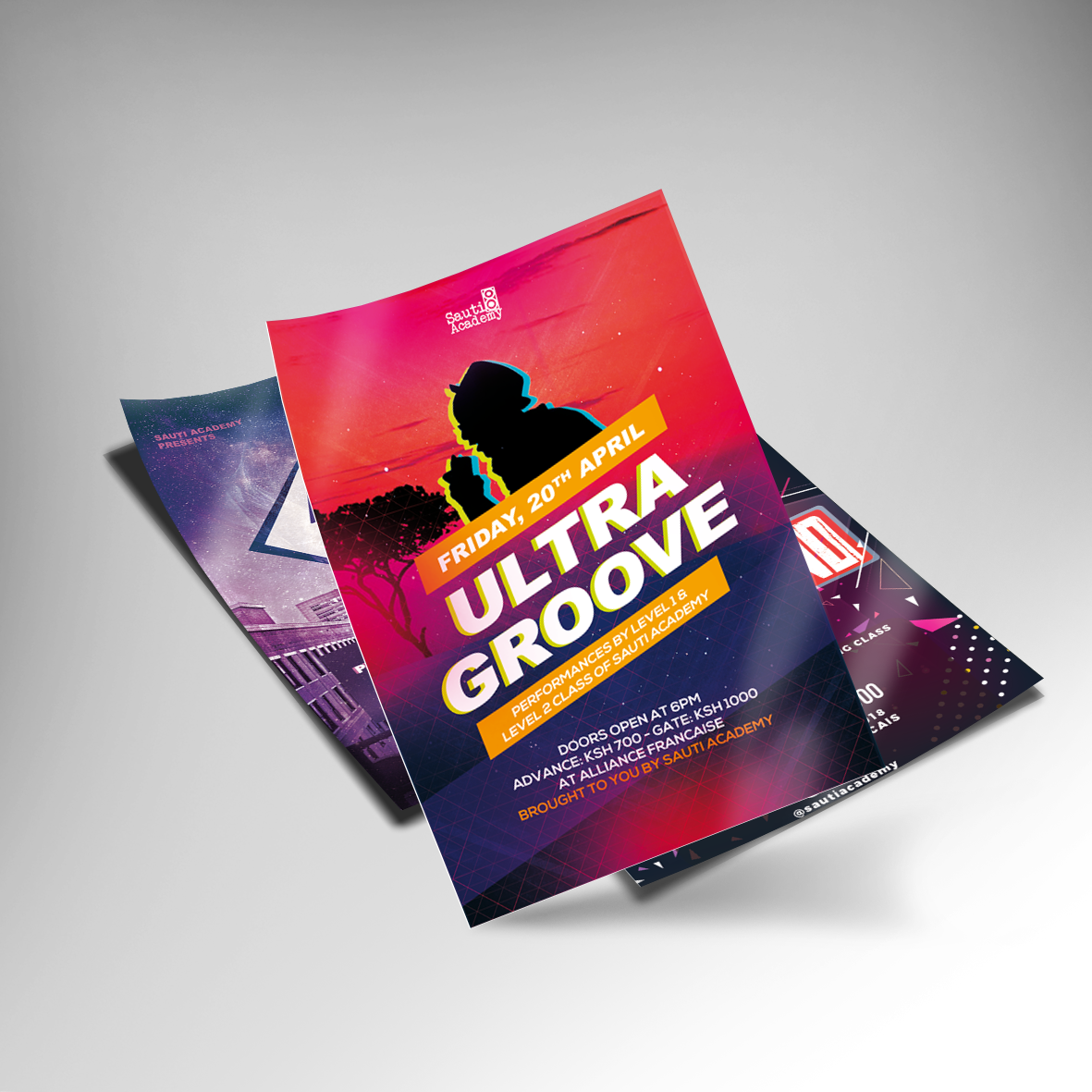 Sauti Academy Posters